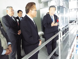 JAそお鹿児島荒茶工場落成式（曽於市）の写真