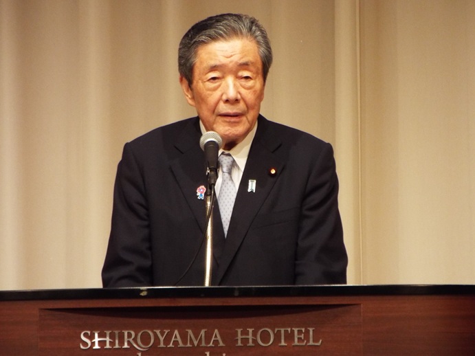 森山ひろし後援会南創会総会懇親会の写真