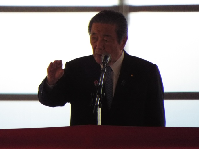 霧島地区国政報告会の写真