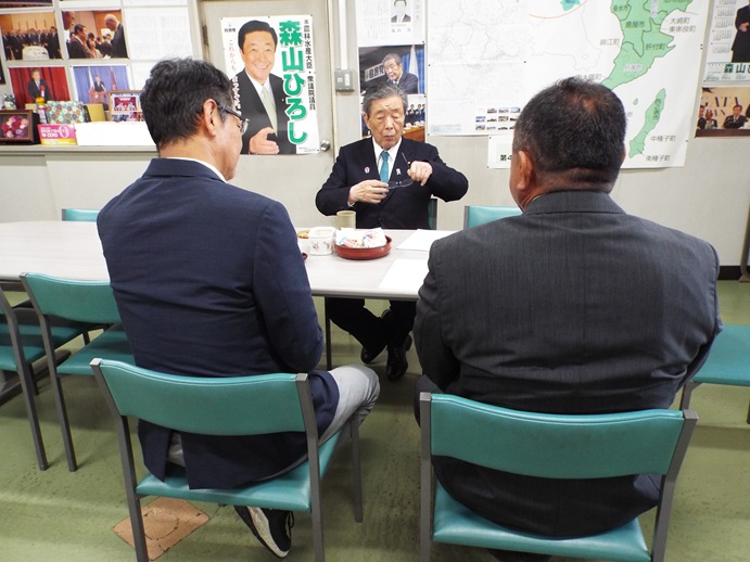面会の写真