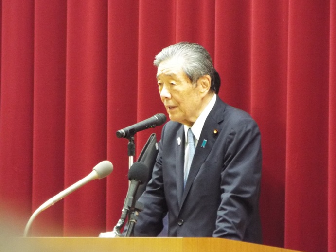 そのだ修光候補個人演説会の写真
