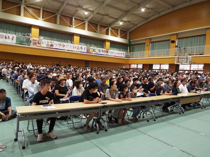 そのだ修光候補個人演説会の写真