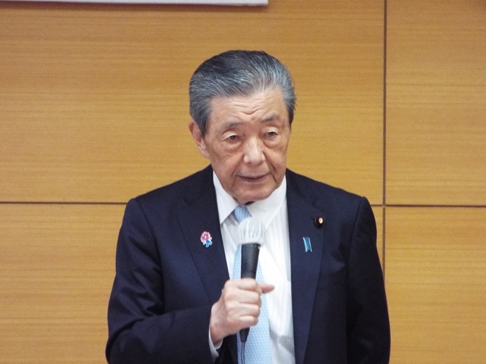 自民党県連執行部役員・選挙対策常任委員合同会議の写真