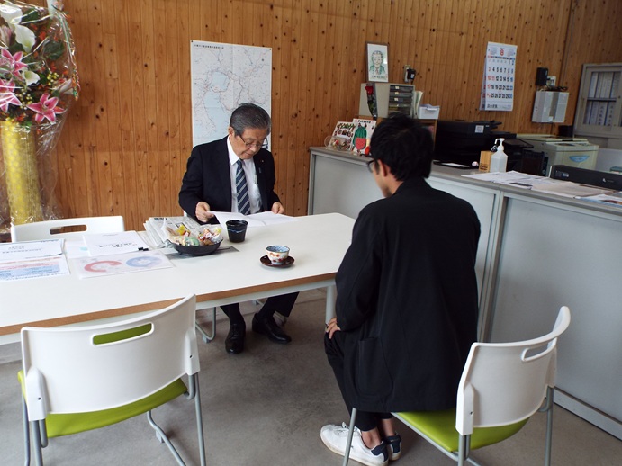 面会の写真