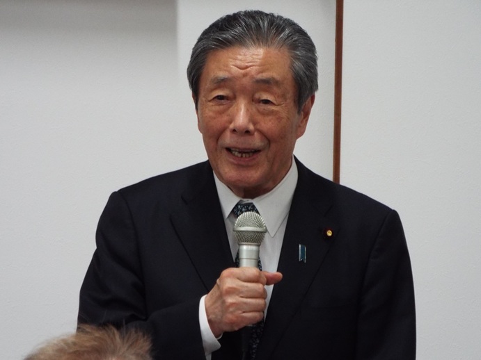 鹿屋市寿8丁目 ミニ国政報告会の写真