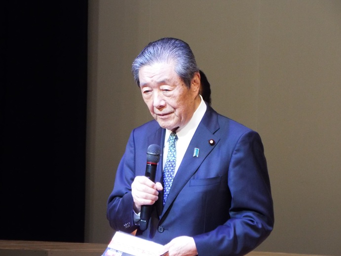 市民ミュージカル　激励の写真
