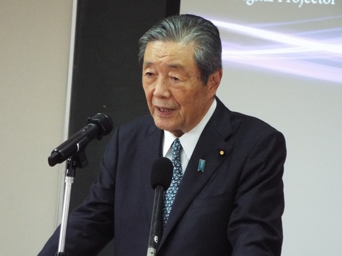 隼人宮内地区ミニ国政報告会の写真