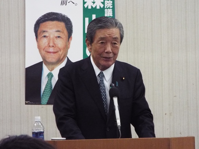 隼人嘉例川地区ミニ国政報告会の写真