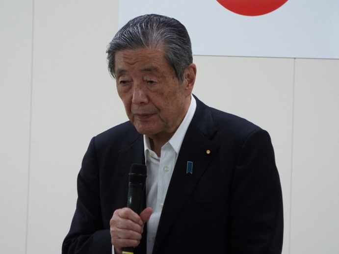 志布志ふるさと協議会ミニ国政報告会の写真