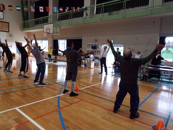 古里町内会敬老運動会の写真