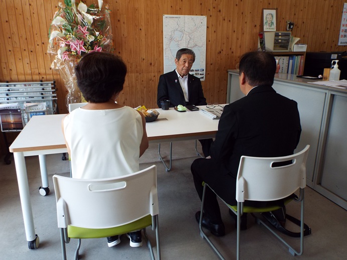 面会の写真