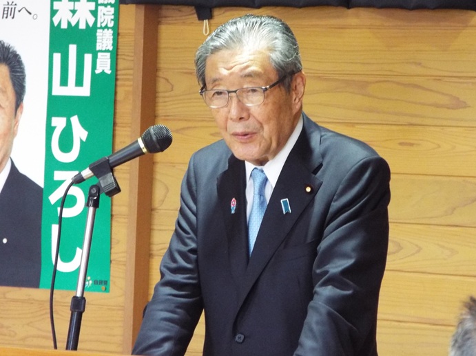 郷之原地区ミニ国政報告会の写真
