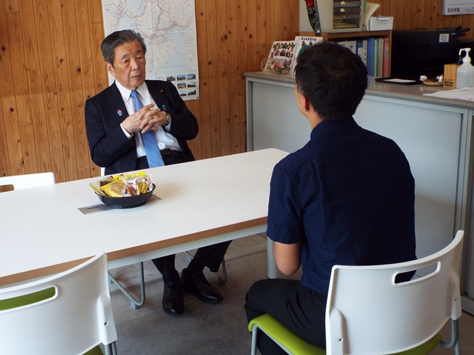 面会の写真