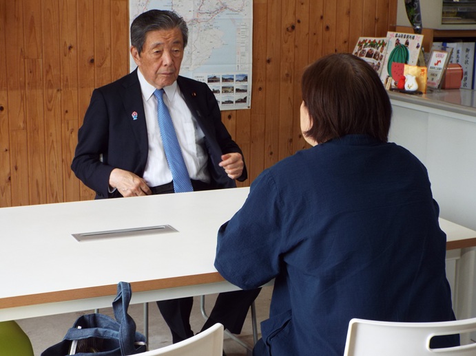 面会の写真