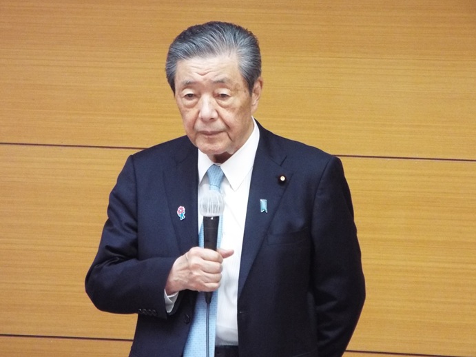 自民党県連執行部役員選対常任委員合同会議の写真