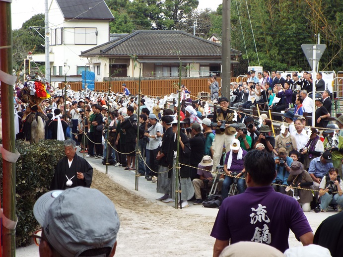 肝付町町政20周年記念「高山やぶさめ祭り」の写真