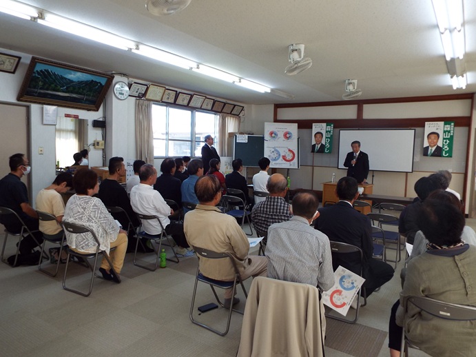 霧島隼人 住吉地区ミニ国政報告会の写真