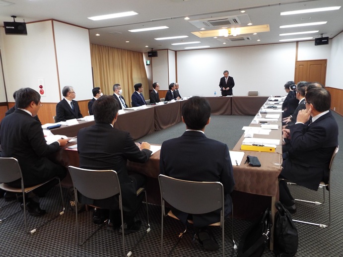 鹿東会「全特役員との意見交換会」の写真