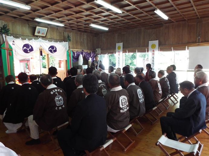 弥五郎どん祭り本祭の写真