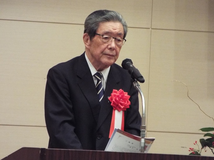 日中友好協会鹿児島市創立40周年並びに鹿児島県創立20周年記念式典の写真