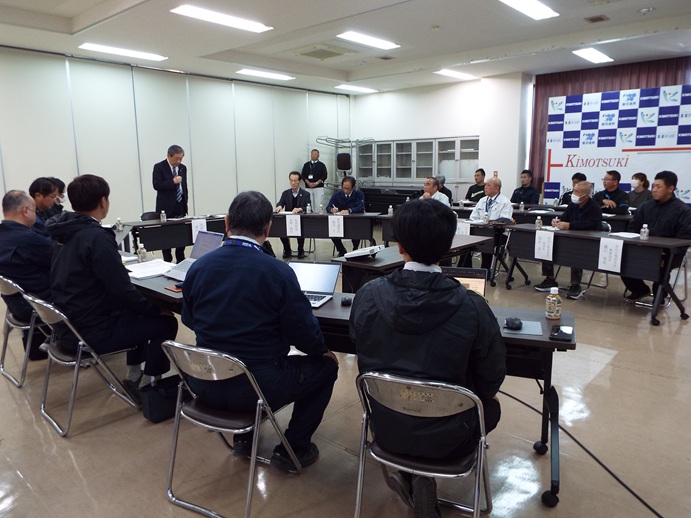 農業農村整備事業視察の写真