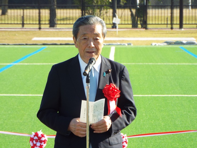 鹿屋市野里運動公園オープニングセレモニーの写真