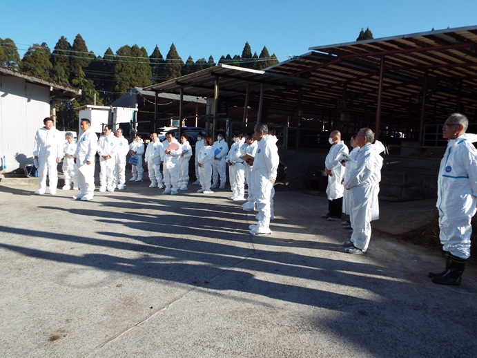 自民党畜酪対策委員会現地調査意見交換会の写真