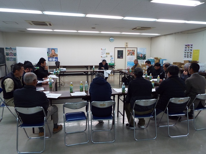 鹿屋市茶業振興会意見交換会の写真