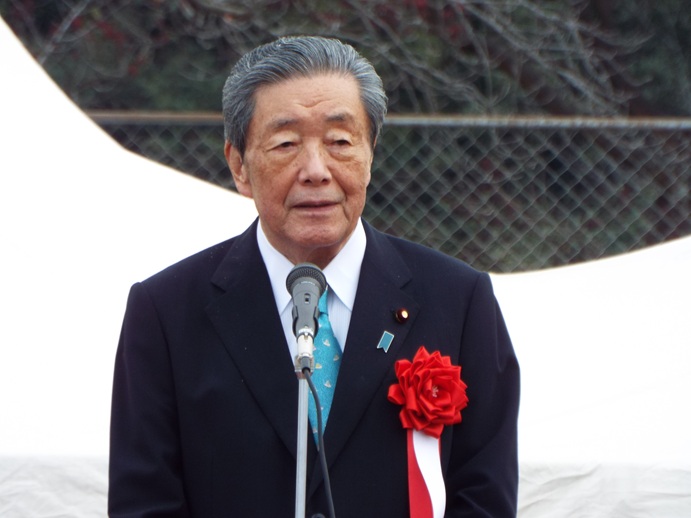 肝付町消防出初式の写真