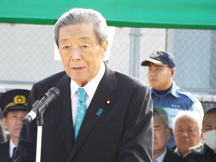 鹿屋市消防出初式の写真