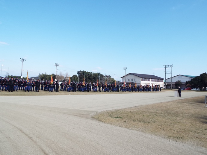 鹿屋市消防出初式の写真