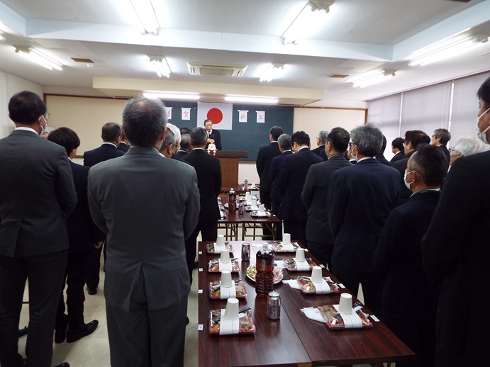 林業会館仕事始め式の写真