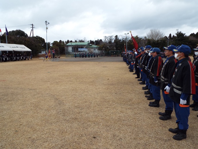 大崎町消防出初式の写真